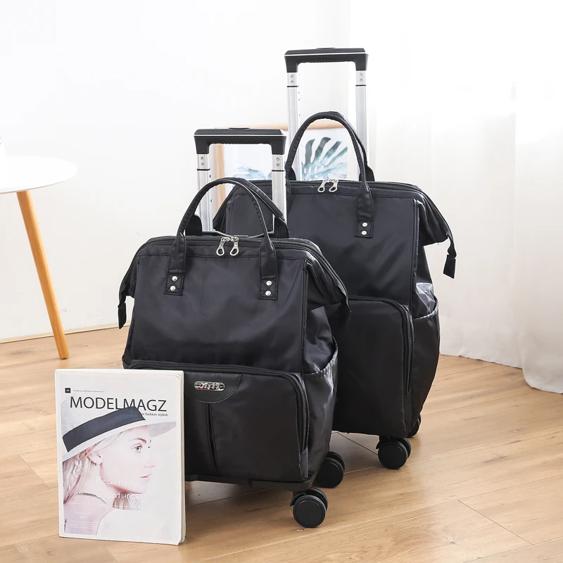 2020 Double-oulder Travel Bag Lage Carrier ex Carry-On Tour Bag ular Mommy Bag Ox Cloth Large Capaci - Image 3