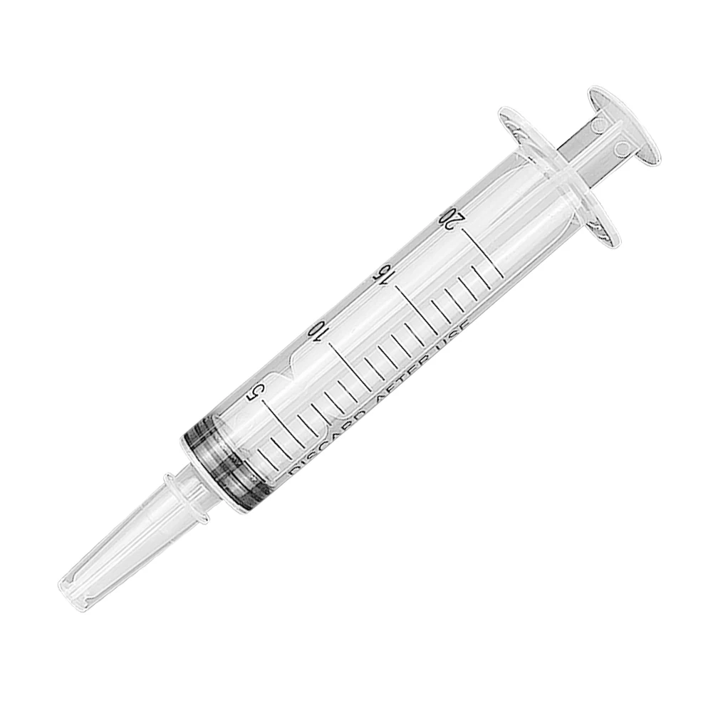 20ml Reusable Pump Glue Filling Liquid Syringe Nutrient Sterile Health Without Needle Watering Refilling for Animal Food Feeding - Image 3