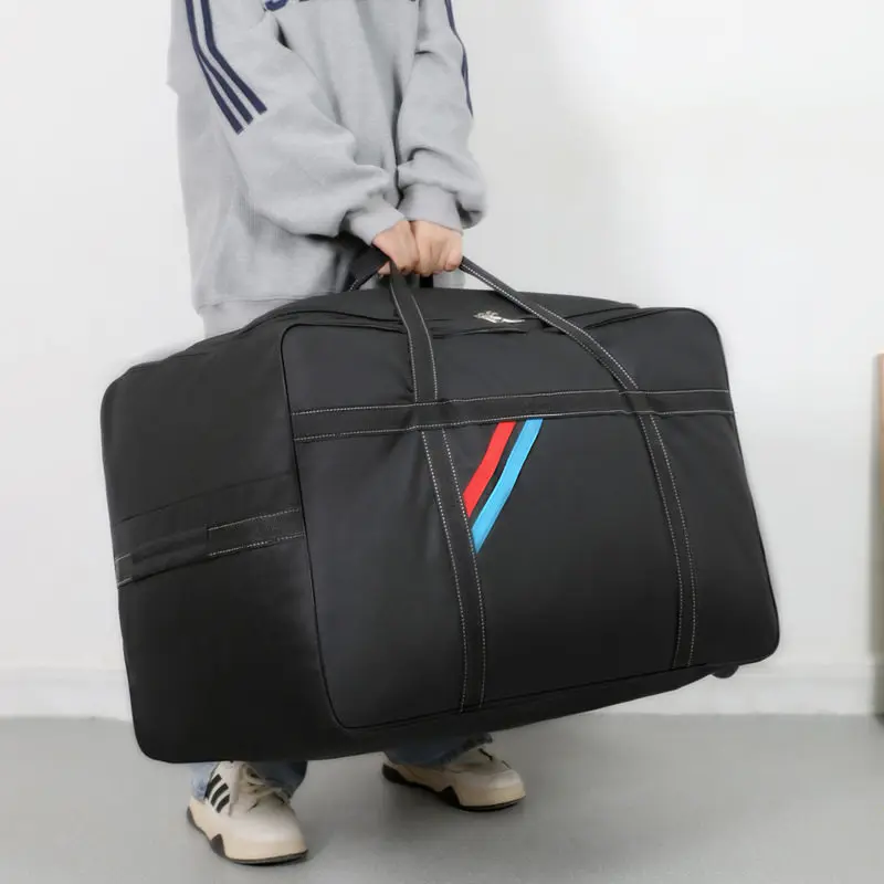 Extra Large Capaci Wheelied Handheld Travel Bag Moving Bag Men's Che-In Bag Waterproof Storage Bag for Busin Trips - Image 4