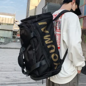 Brand Women's Nylon Sports Bag Dry Wet Separation Travel Bag with Rod Brand Tailored Goods Label Removed High Quali