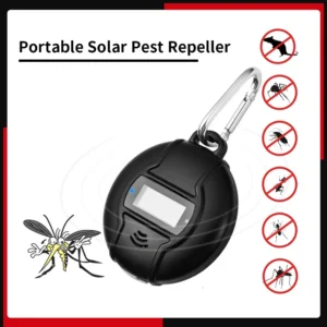 Insect Repellent Repel Mosquitoe Solar Powered Electric Portable Ultrasonic Outdoor Supplies Flea Tick Repeller Outdoor Mini