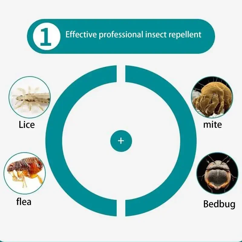 30ml Pet Expel Fleas Lice Treatments Spray Quick And Handy Fleas Ticks Expellent For Dogs Cats Pet Health Supplies - Image 6