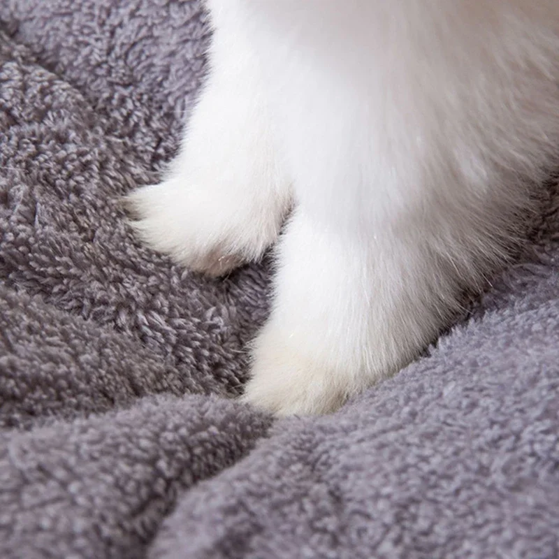 Foldable Dog House Kennel Bed Mat For Small Medium Dogs Cats Winter Warm Cat Bed Nest Pet Products Basket Pets Puppy Cave Sofa - Image 5