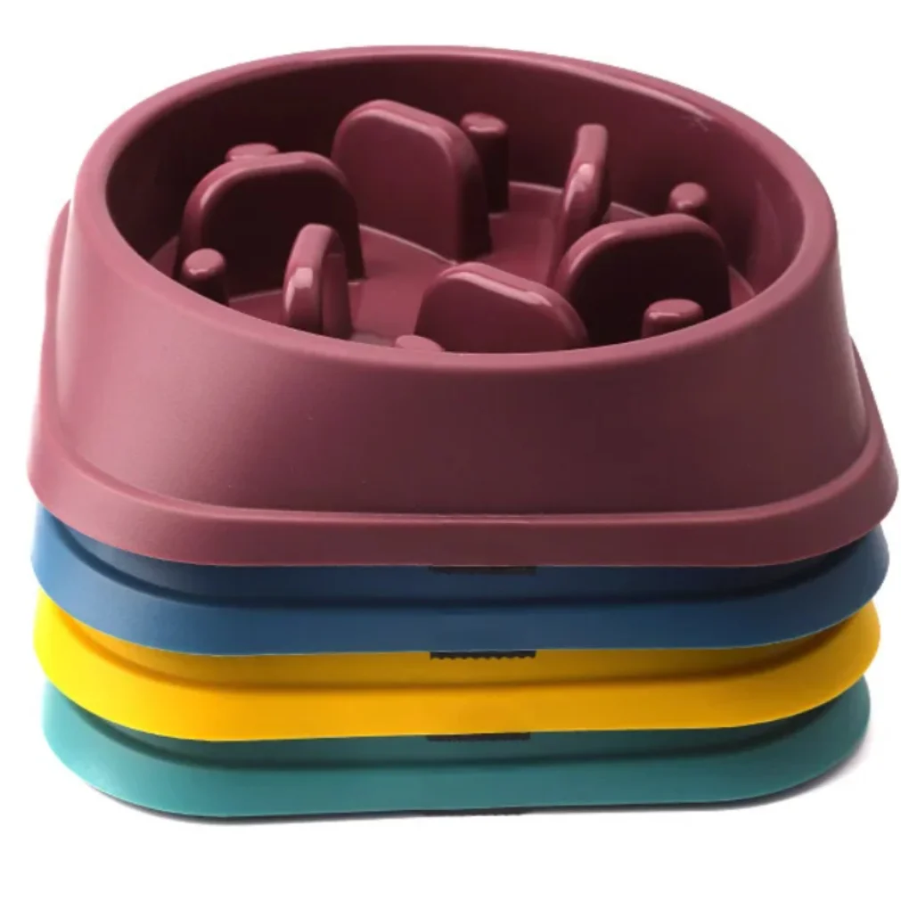 Slow Feeder Dog Bowl Anti Choking Watering & Feeding Supplies Puzzle Feeder Bowl Non-slip Slow Eat Bowl for Dogs Large Small - Image 6