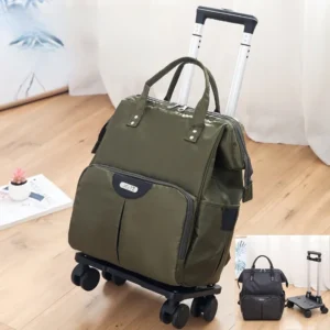 2020 Double-oulder Travel Bag Lage Carrier ex Carry-On Tour Bag ular Mommy Bag Ox Cloth Large Capaci